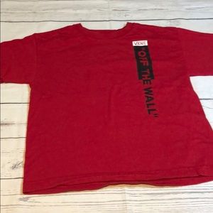 Vans boys tshirt